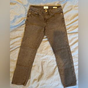 FRAME Men’s L’Homme Slim Jeans Faded Black